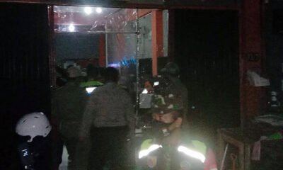 Patroli Gabungan Sanksi Sejumlah Warung Di Kawasan Sawojajar