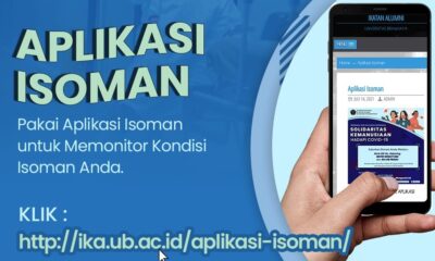 Satgas Covid IKA UB Bikin Aplikasi Isoman Untuk Mahasiswa Dan Alumni