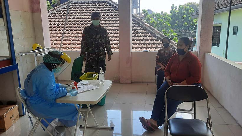 Satu Orang Positif Covid-19 Dari Swab Antigen Di Puskesmas Mulyorejo