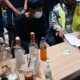 Razia PPKM Di Galunggung Malang, Petugas Temukan Minuman Keras