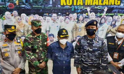 TNI Siap Cegah Kerumunan Di Serbuan Vaksinasi Stadion Gajayana
