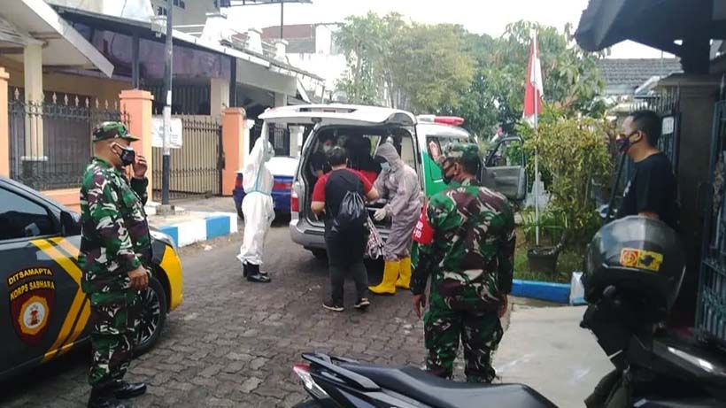 Evakuasi Menuju Isoter Kota Malang, 28 Warga Dijemput Di Rumah