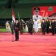 Paskibra Kota Malang Jalani Pengukuhan Di Stadion Gajayana
