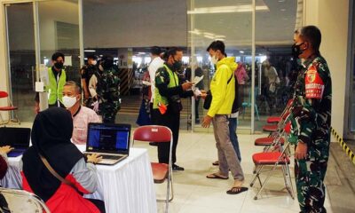 BAIS TNI Vaksinasi Tahap I Di Herions Mall Sawojajar Malang