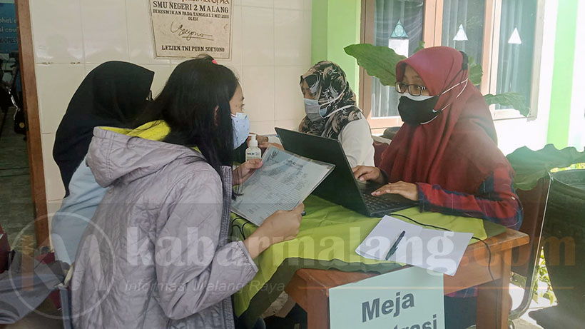 Vaksinasi Pelajar di Kota Malang Dimulai, Suntik Digelar Di Sekolah