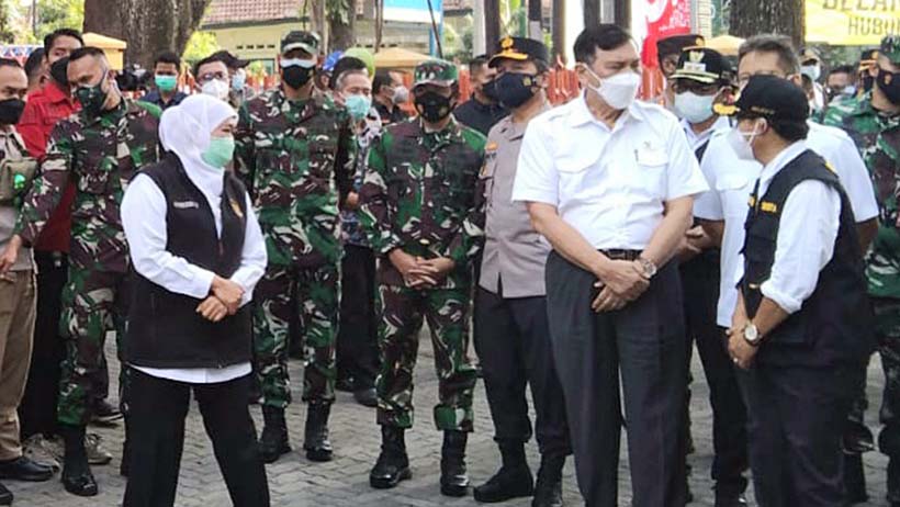 Menko Luhut Ke Malang, Ajak Warga Pakai Tempat Isolasi Terpusat