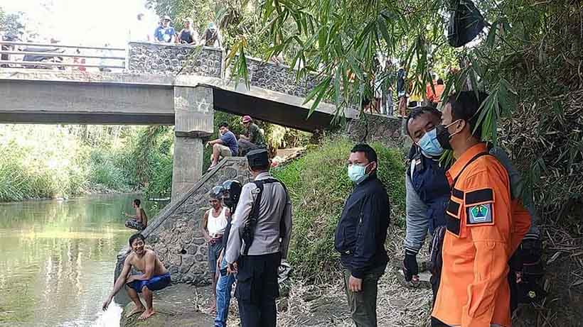 Anak Tenggelam Di Sungai Amprong Madyopuro Kota Malang