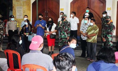 Dandim Kota Malang Kawal Vaksinasi 4000 Dosis Oleh RSIA Mawar