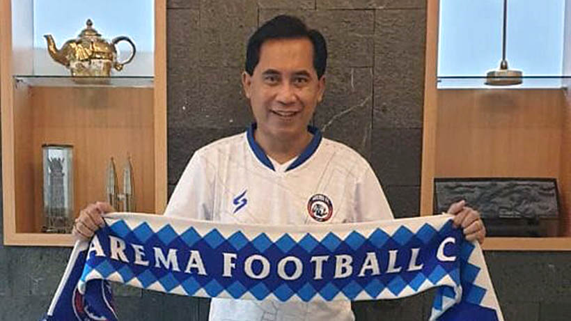 Tugu Tirta Usung Semangat HUT Ke-34 Arema