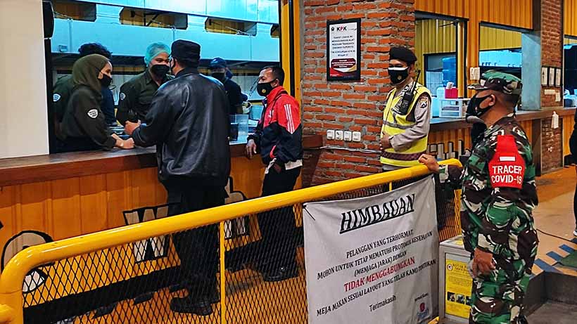 Operasi PPKM Kota Malang Bidik Tempat Usaha Di Blimbing
