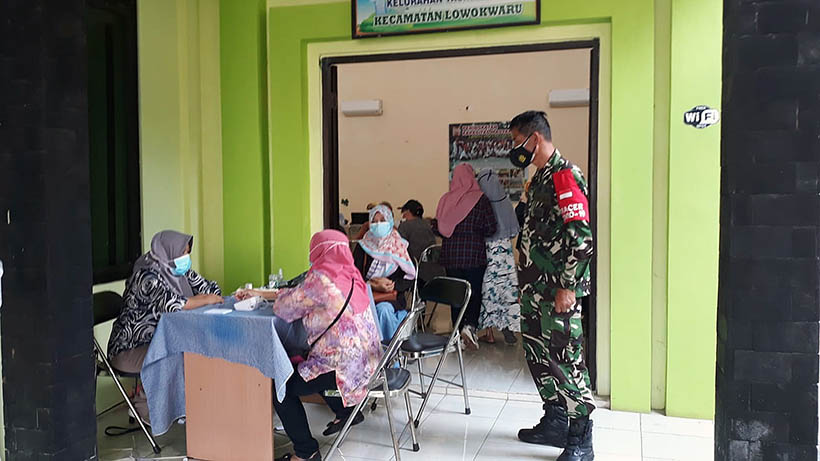 117 Warga Tasikmadu Kota Malang Vaksin Covid-19 Dosis 2