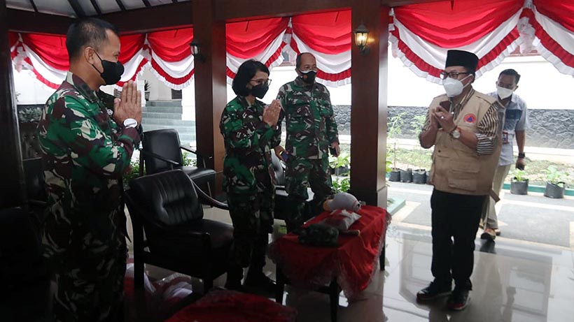 Koarmada II Kolaborasi Pemkot Gelar Vaksinasi Di Kota Malang
