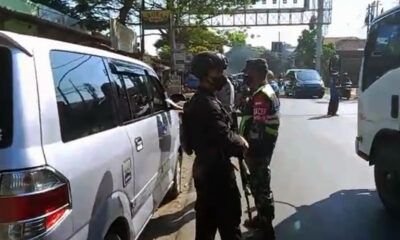 Tim PPKM Kota Malang Penyekatan Di Tapal Batas Selatan