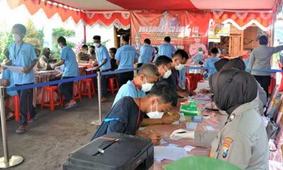 Warga Binaan Lapas Malang Dapat Vaksinasi Dari Polresta