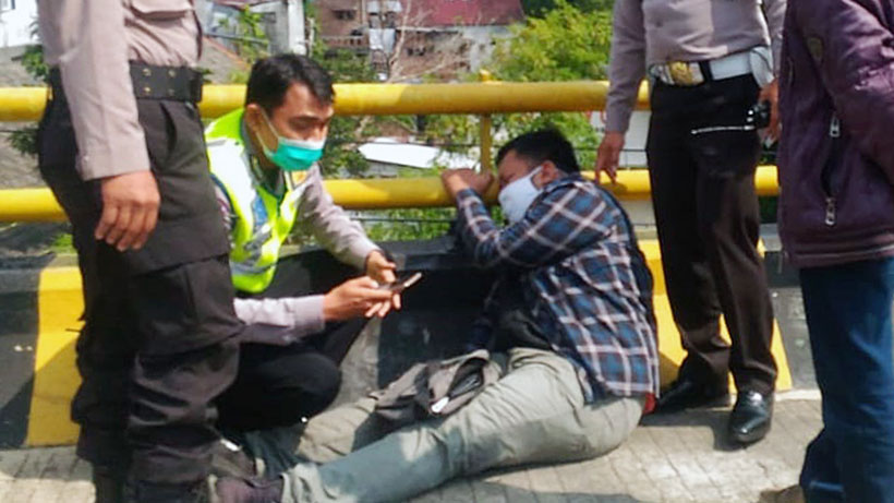 Mahasiswa Ingin Bunuh Diri, Terjun Dari Jembatan Suhat Malang