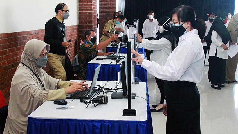 Tes CPNS Kota Malang Diikuti 4704 Peserta, 455 Orang Dari Luar Daerah