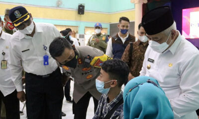 5000 Dosis Vaksin Covid-19 Tersalur Di SMKN 1 Singosari