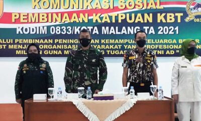 Silaturahmi KBT, Ini Tanggapan Dandim 0833 Kota Malang