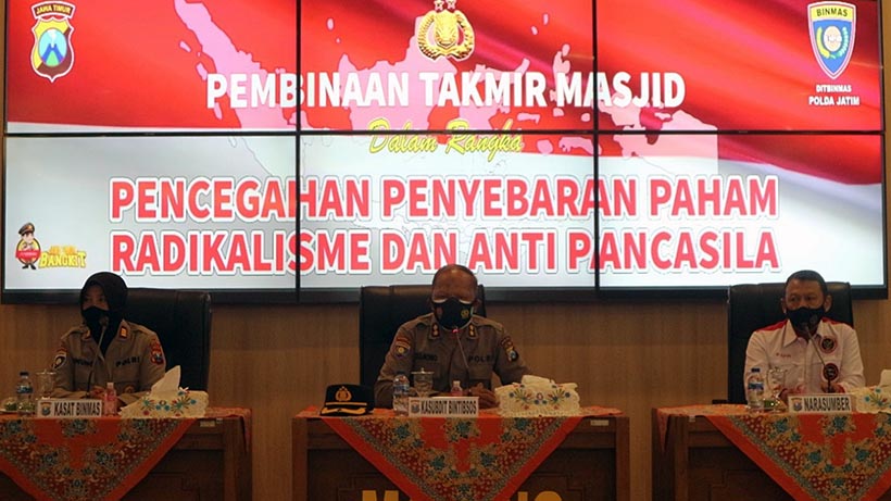 Cegah Radikalisme, Polda Jatim Bina Takmir Di Kabupaten Malang