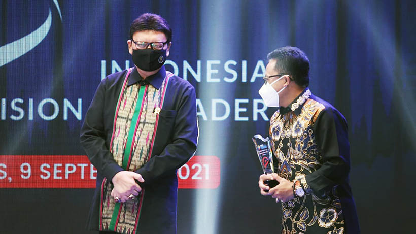 Wali Kota Malang Terima Penghargaan Leader In Smart Governance