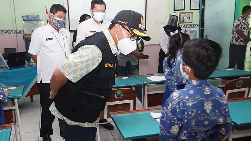 Pembelajaran Tatap Muka Di Malang Kota Ditinjau Sutiaji