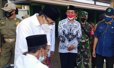 Vaksinasi Santri PP Darul Falah Disemangati Wali Kota Malang