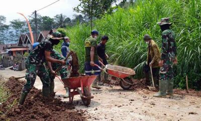 Kodim 0818 Malang Batu TMMD Di Dusun Sayang Ngantang