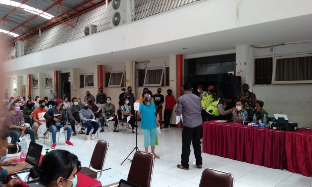 Vaksinasi Unikama Malang Bergulir, Ini Imbauan Danramil Sukun