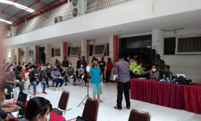 Vaksinasi Unikama Malang Bergulir, Ini Imbauan Danramil Sukun