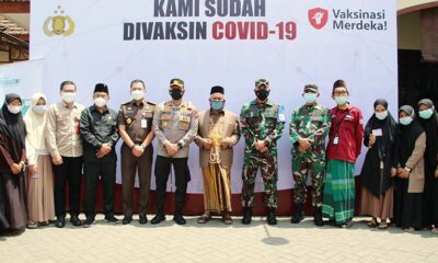 Ponpes Sabilurrosyad Gasek Malang Ikuti Vaksinasi Merdeka