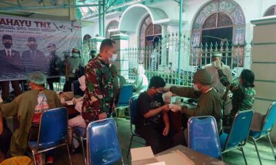HUT Ke-76 TNI, Vaksinasi Digelar Untuk PP Miftahul Huda Klojen 28 HUT Ke-76 TNI, Vaksinasi Digelar Untuk PP Miftahul Huda Klojen