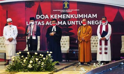 Kemenkumham Doa Bagi Indonesia Di Hari Kesaktian Pancasila
