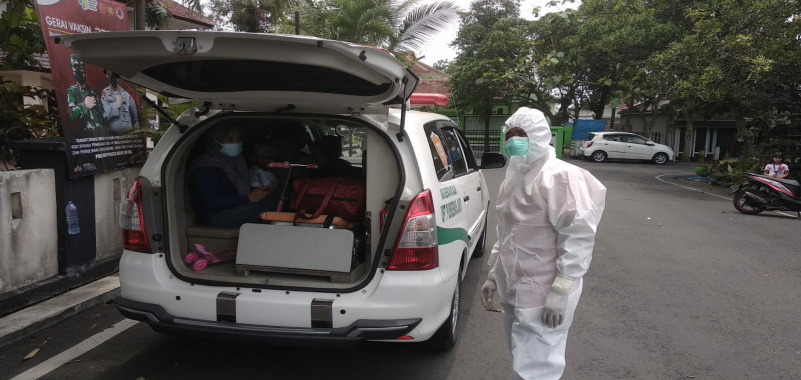 Tiga Pasien Jalani Isolasi di RS Lapangan Kota Malang 26 IMG 20211031 162351
