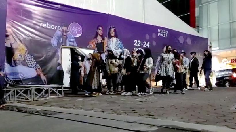 Malang Fashion Week Pancing Kerumunan, Polresta Beri Imbauan