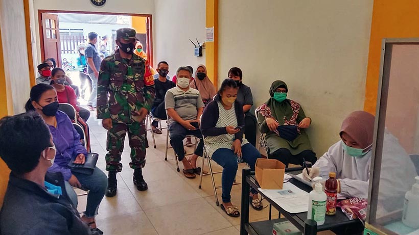 200 Warga Janti Sukun Dapat Vaksinasi Dosis 1 Astra Zeneca
