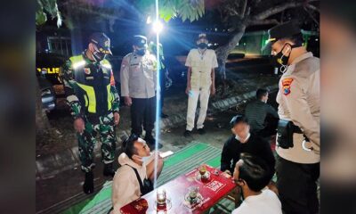 Tim Gabungan Kedungkandang Getol Operasi PPKM Level II