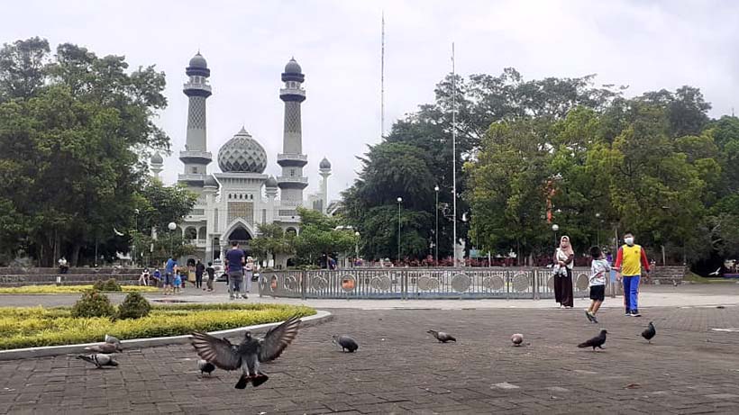 Alun-Alun Malang Buka, Ini Cara Berkunjung Sesuai SE Wali Kota