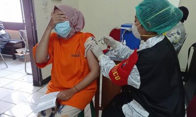 Tahanan Polresta Malang Kota Dapat Vaksinasi Gratis