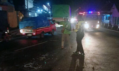 Kecelakaan Di Bululawang Malang, Satu Meninggal Tertabrak Truk