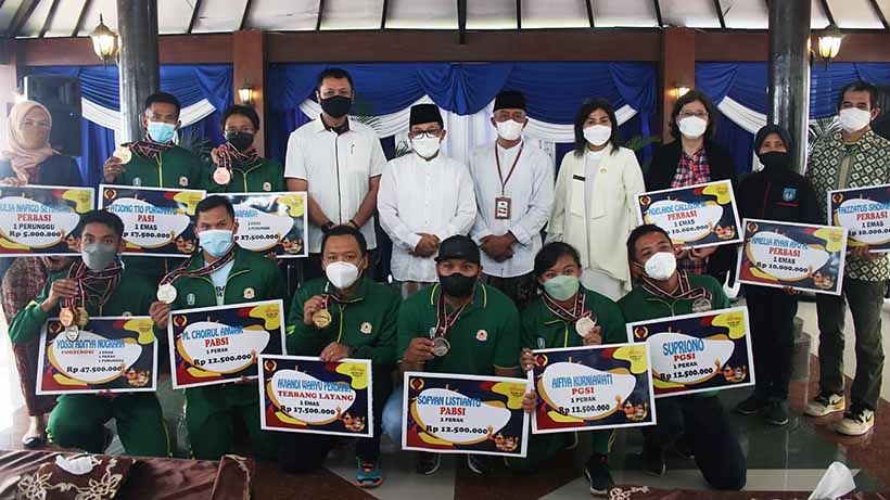 14 Atlet Kota Malang Peraih Medali PON Papua Dibonusi Rp 196 Juta