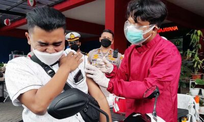 Drive Thru Vaksinasi Malang Kota, Perdana Beroperasi Di Gajayana