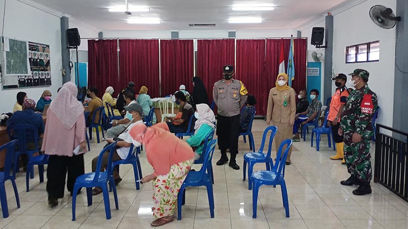 Serbuan Vaksinasi Menyasar Ratusan Orang Di Kota Malang
