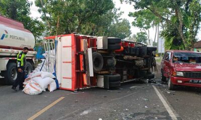Kecelakaan Di Kebonagung Malang, Tabrakan Beruntun, 1 Meninggal