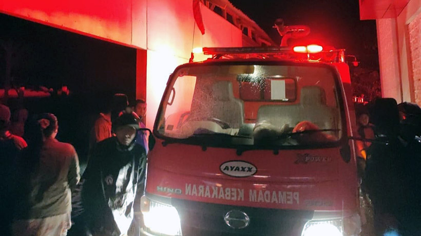 Kebakaran Gudang Tembakau Di Malang, Kerugian 1 Miliar