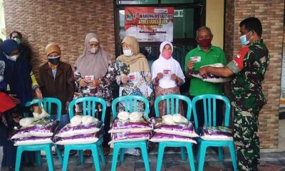 Bansos Beras Dari Dinsos Cair Di Kelurahan Kasin Kota Malang