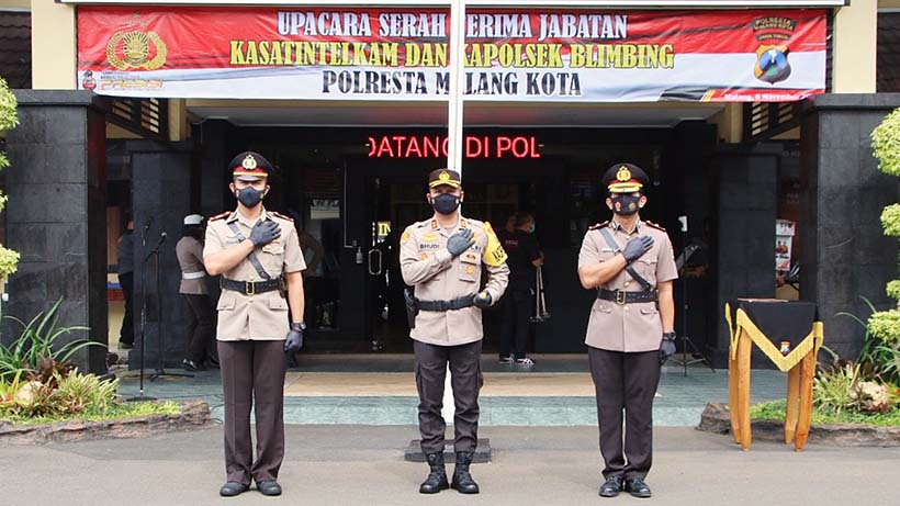 Afner Nixon Kasat Intelkam Polresta Malang Kota, Yanuar Rizal Kapolsek 26 Afner Nixon Kasat Intelkam Polresta Malang Kota, Yanuar Rizal Kapolsek