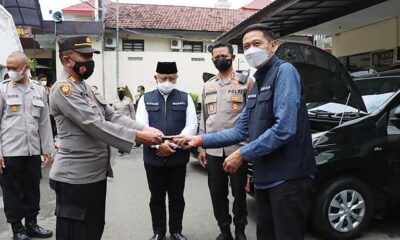 Vaksinasi Tuntas 100 Persen, 5 Polsek Dapatkan Mobil Dari Forkopimda