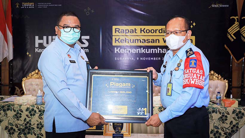 Lapas Kelas I Malang Juara 1 Kehumasan Kanwil Kemenkumham Jatim 26 Lapas Kelas I Malang Juara 1 Kehumasan Kanwil Kemenkumham Jatim