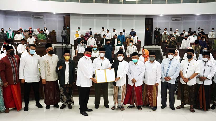 DPRD Restui Hibah Aset Tanah Kantor PCNU Kota Malang