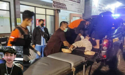 Kecelakaan Di Bululawang Malang, Pemotor Bablas Terlindas Truk